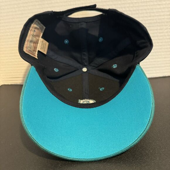 Seattle Mariners Twins Enterprise Baseball Cap Blue Strapback Embroidered Hat - Picture 5 of 7